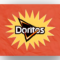 Doritos' new protein chips; doritos logo