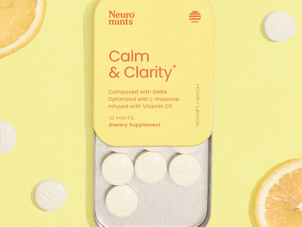 Neuro mints; yellow vibrant calm