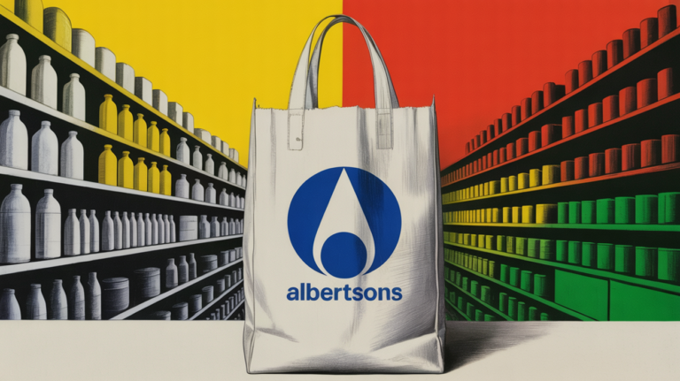 Albertsons storefront with CEO Susan Morris leading independent grocery strategy in 2026