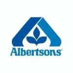 Albertsons store exterior undergoing renovation with updated signage and facade