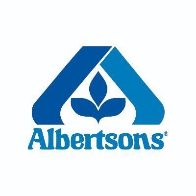 Albertsons store exterior undergoing renovation with updated signage and facade