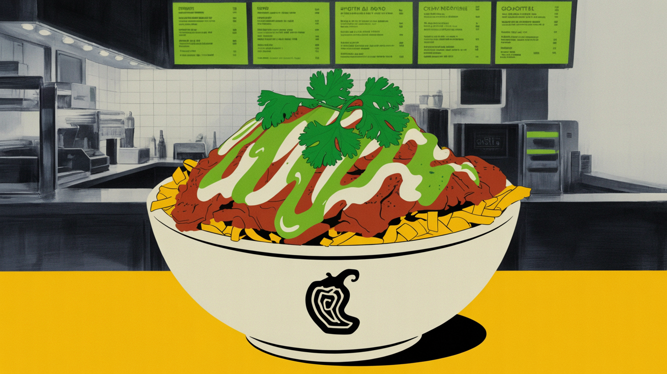 Chipotle burrito bowl with fresh ingredients showing clean-label menu innovation