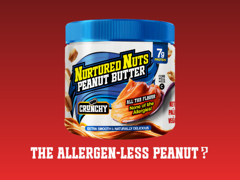 nurtured nuts - can of nurtured nuts peanut butter