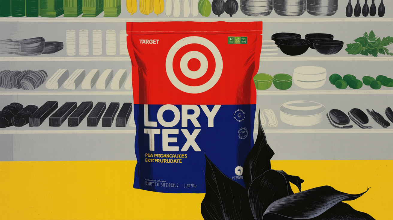 Granulated pea protein extrudate ingredient in a commercial food manufacturing setting