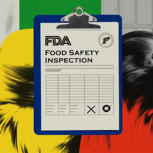 FDA building exterior with state regulatory documents symbolizing data sharing reform