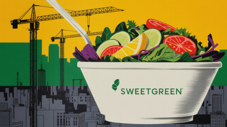 Sweetgreen restaurant exterior signaling aggressive domestic expansion growth strategy