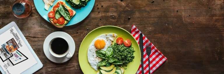 Restaurant industry executives gathered at a leadership summit reviewing annual power rankings.