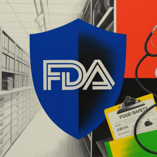 FDA headquarters building exterior signaling leadership transition in human foods division