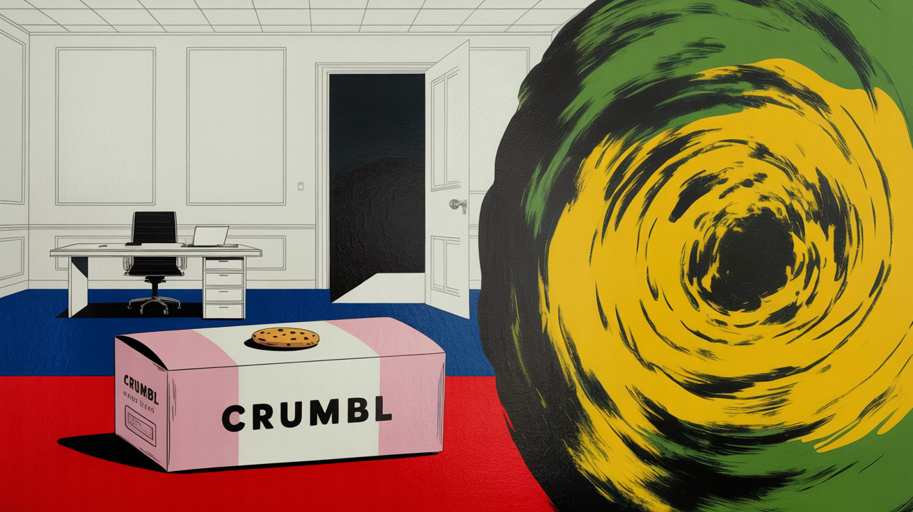 Crumbl cookie storefront signaling a major leadership transition in 2024