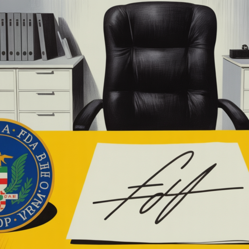 FDA headquarters building signaling leadership transition and food regulatory uncertainty