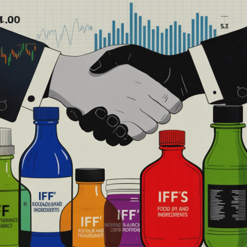 IFF headquarters exterior representing a major food ingredients business sale deal