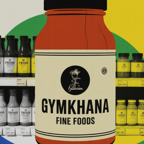 Gymkhana Fine Foods clean-label Indian sauce jars on Whole Foods retail shelves