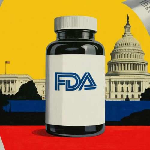 NPA members gathered on Capitol Hill steps advocating for supplement access policy