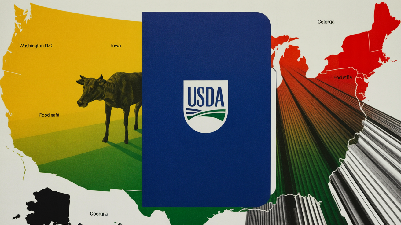 USDA headquarters building in Washington D.C. amid federal workforce restructuring news