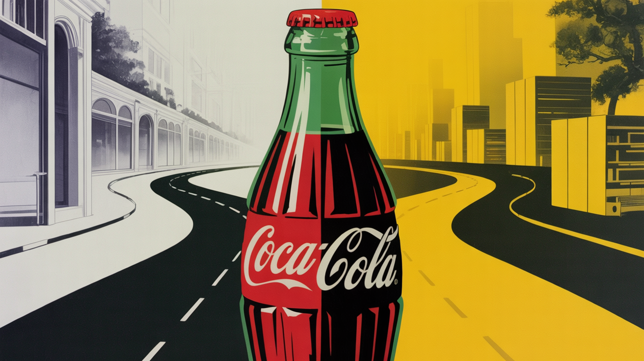 Coca-Cola cans lined up representing premium and value consumer market segmentation strategy