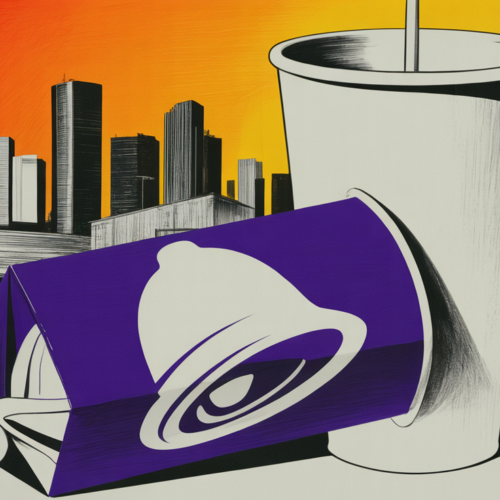 Exterior of a Taco Bell restaurant representing a major franchise acquisition deal in Houston