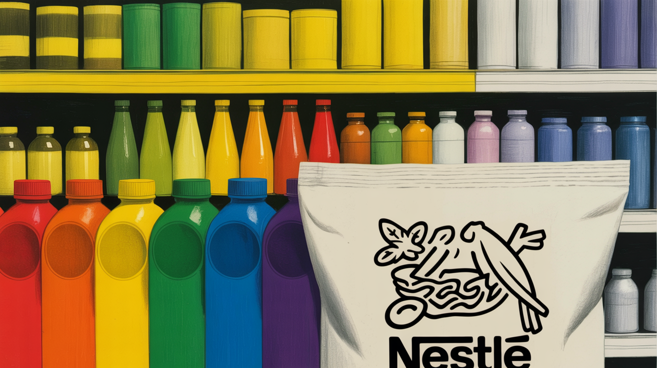 Nestlé USA product lineup reformulated without artificial food dyes on shelf
