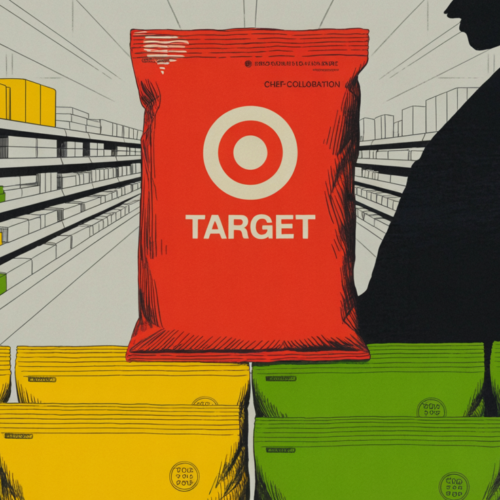 Colorful snack packaging from Target's James Beard chef collaboration lineup