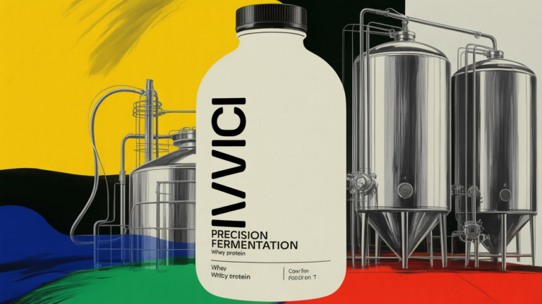 Vivici precision fermentation facility producing animal-free whey protein at scale