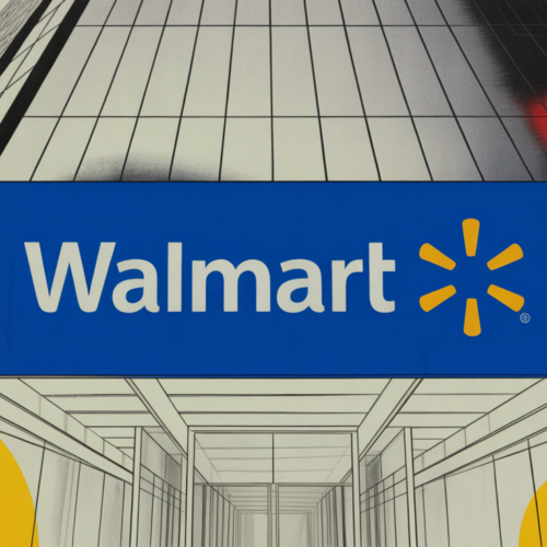 Walmart US headquarters exterior signaling executive leadership transition and restructuring