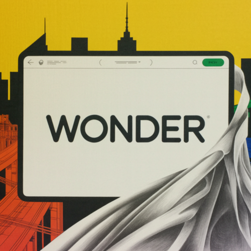 Wonder food-tech delivery kitchen with multi-brand meal preparation in progress