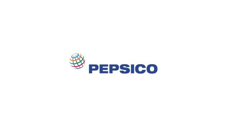 The PepsiCo logo on a white background